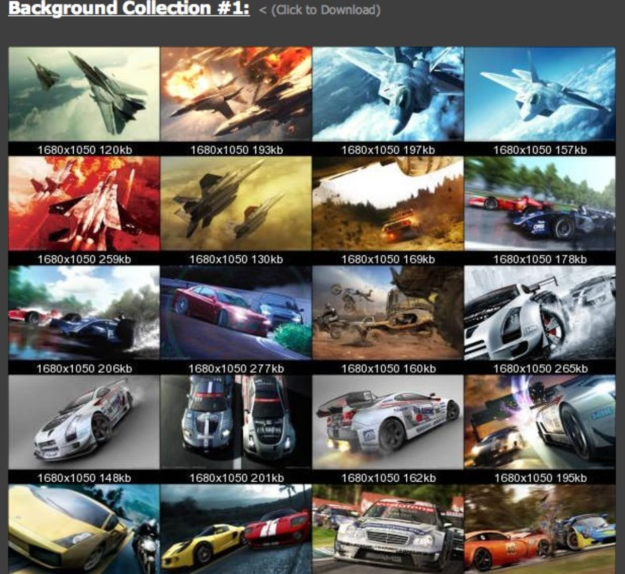 Över 600 bakgrunder till PS3