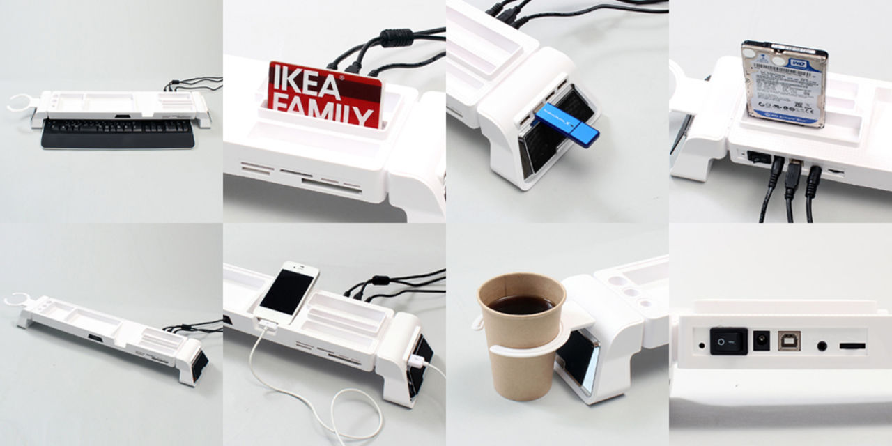 Skrivbordstillbehör som klarar allt