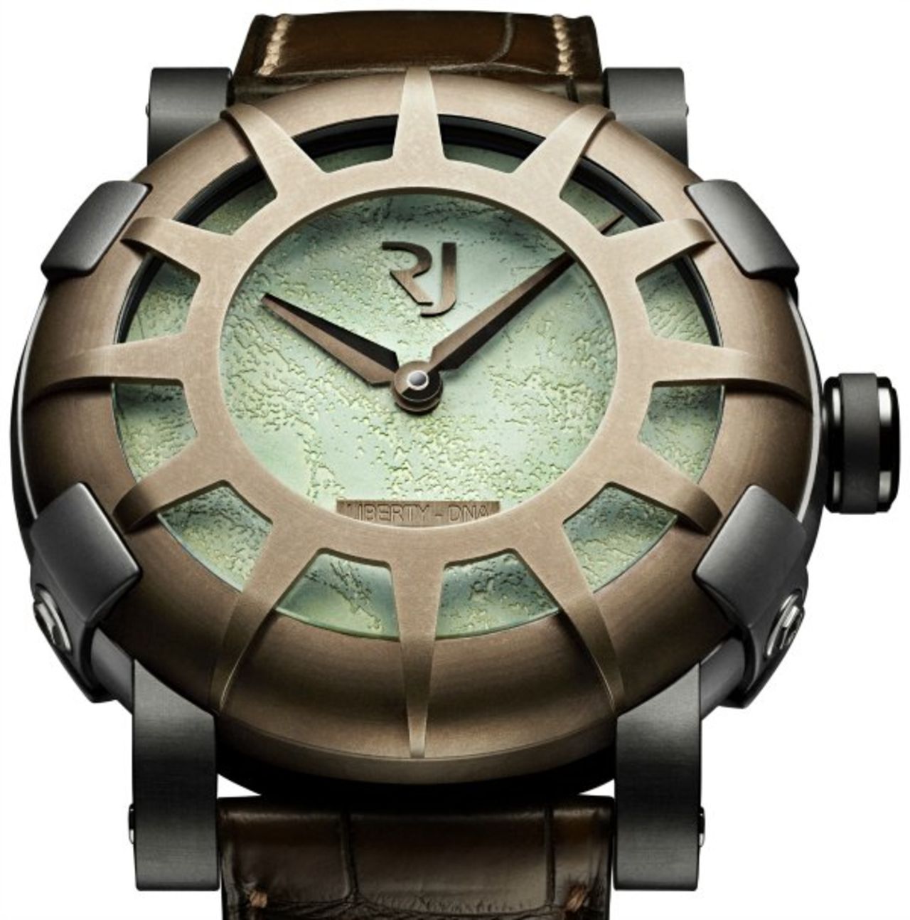 Ny klocka från Romain Jerome har lite av Frihetsgudinnan i sig