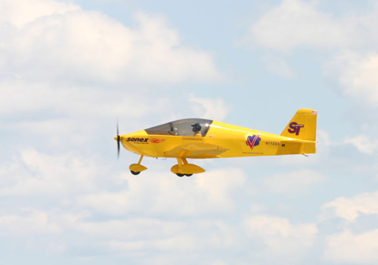 Ett elektriskt flygplan