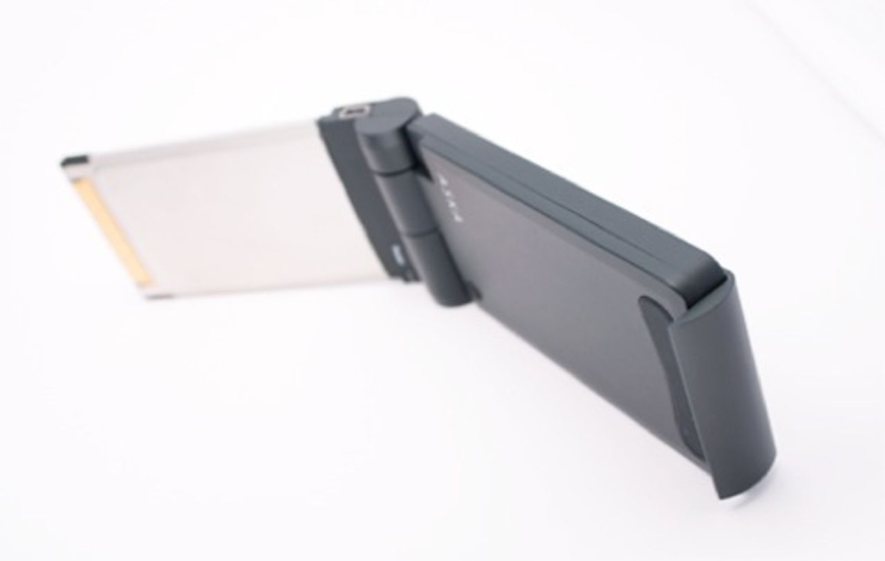 En hårddisk till PCMCIA-porten