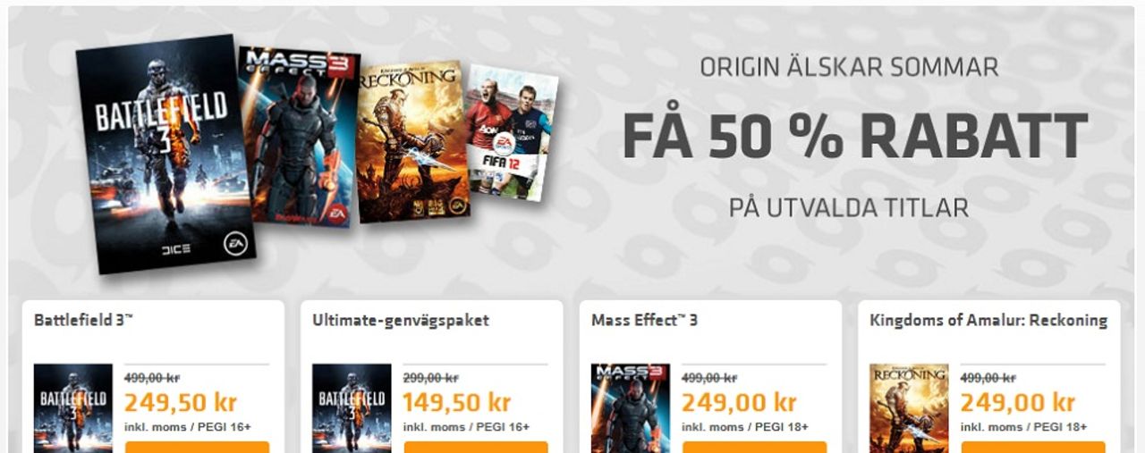 Origin inleder sin sommarrea