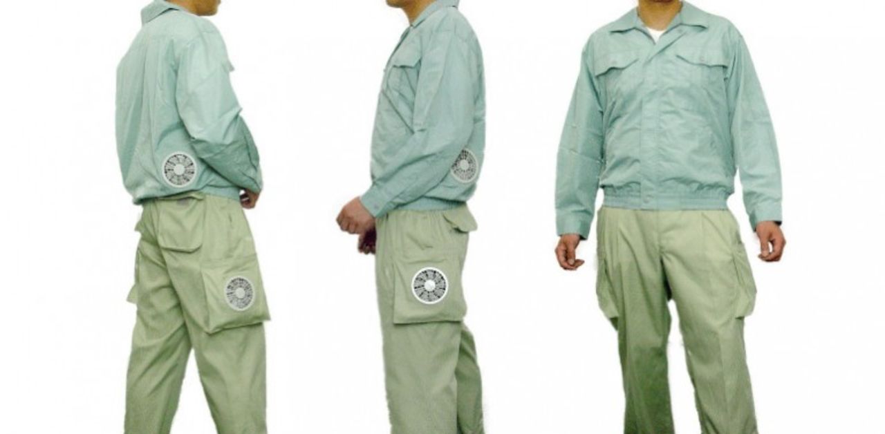 Brallor med inbyggda fläktar