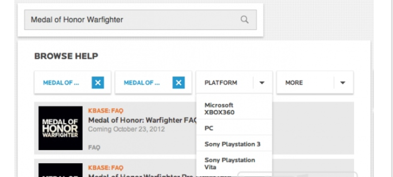 Medal of Honor: Warfighter till PlayStation Vita