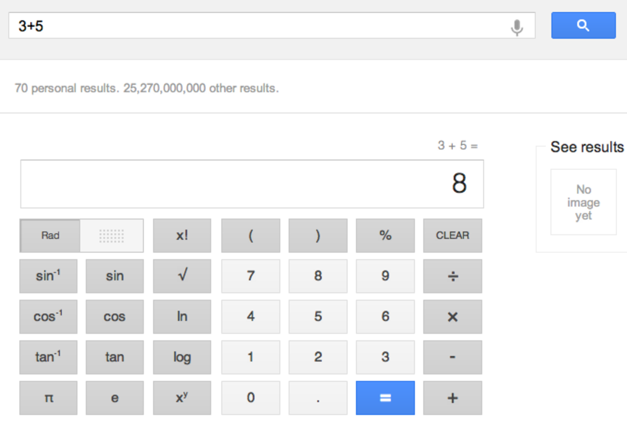 Google lanserar miniräknare