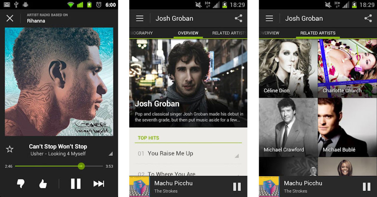 Spotify radio kommer till Android