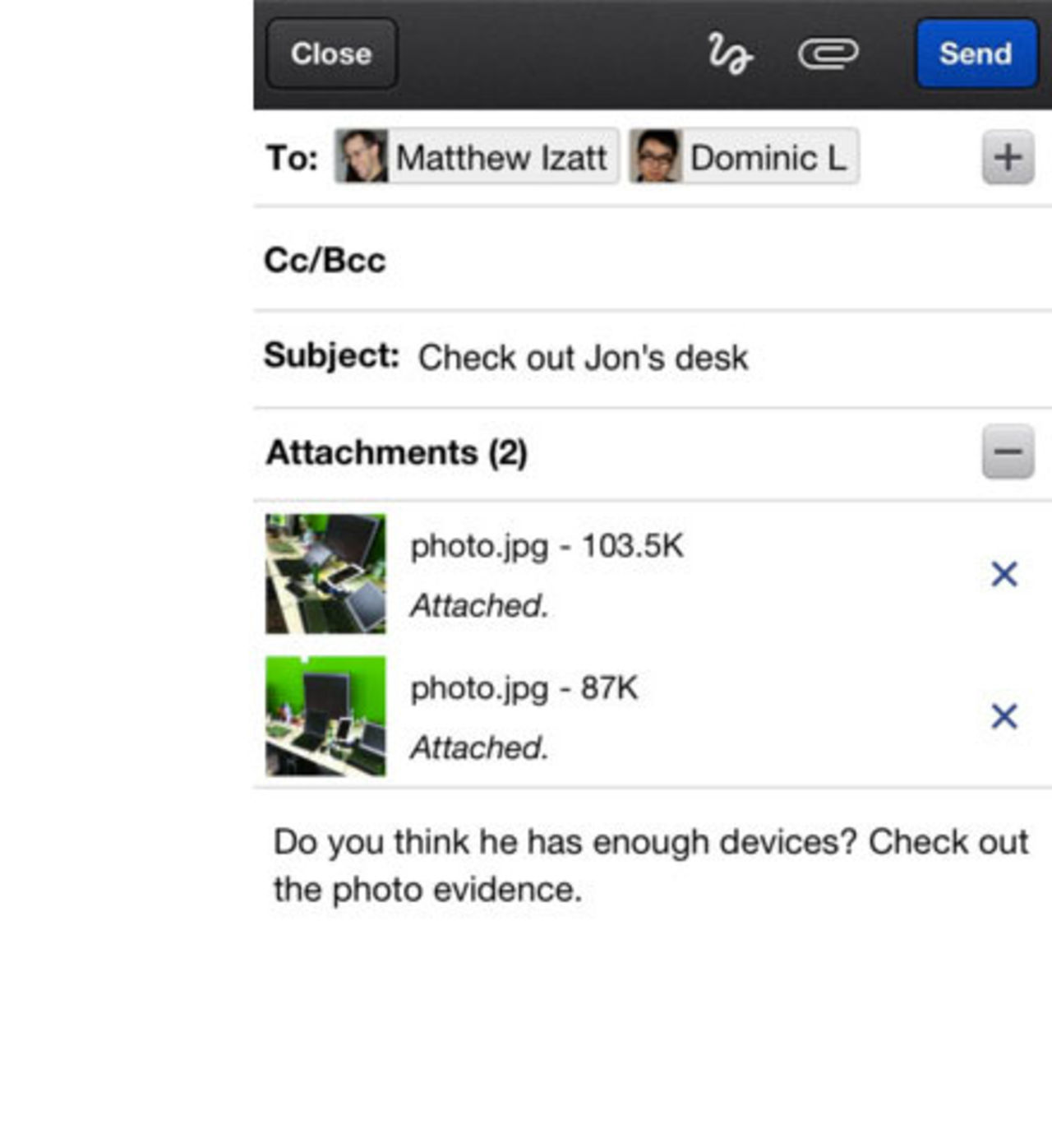 Gmail-appen för iOS uppdateras
