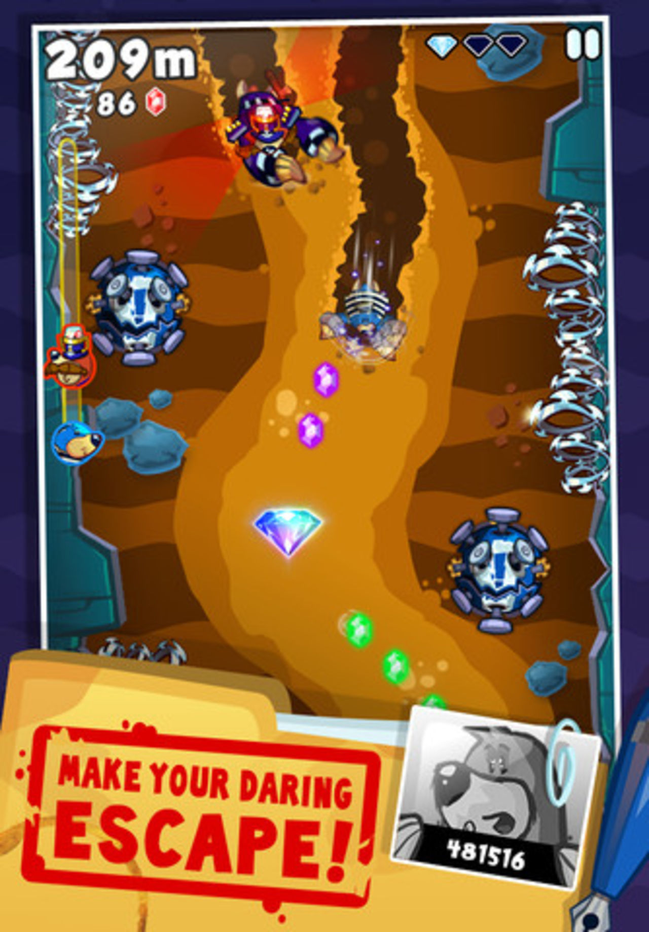 Nytt på App Store idag: Super Mole Escape