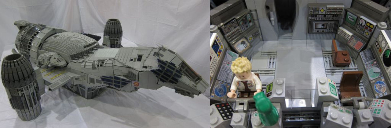 Snubbe lägger 21 månader på att bygga rymdskeppet 