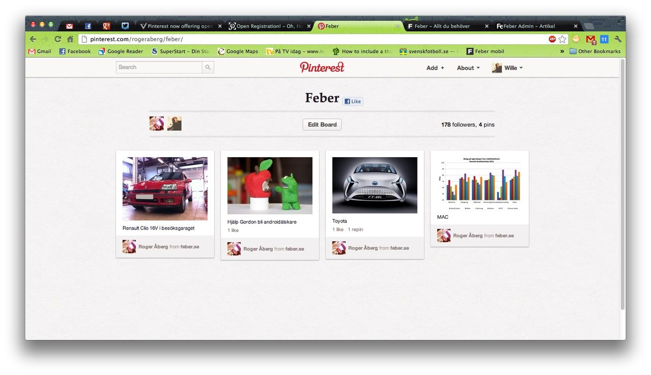 Pinterest nu öppet för alla