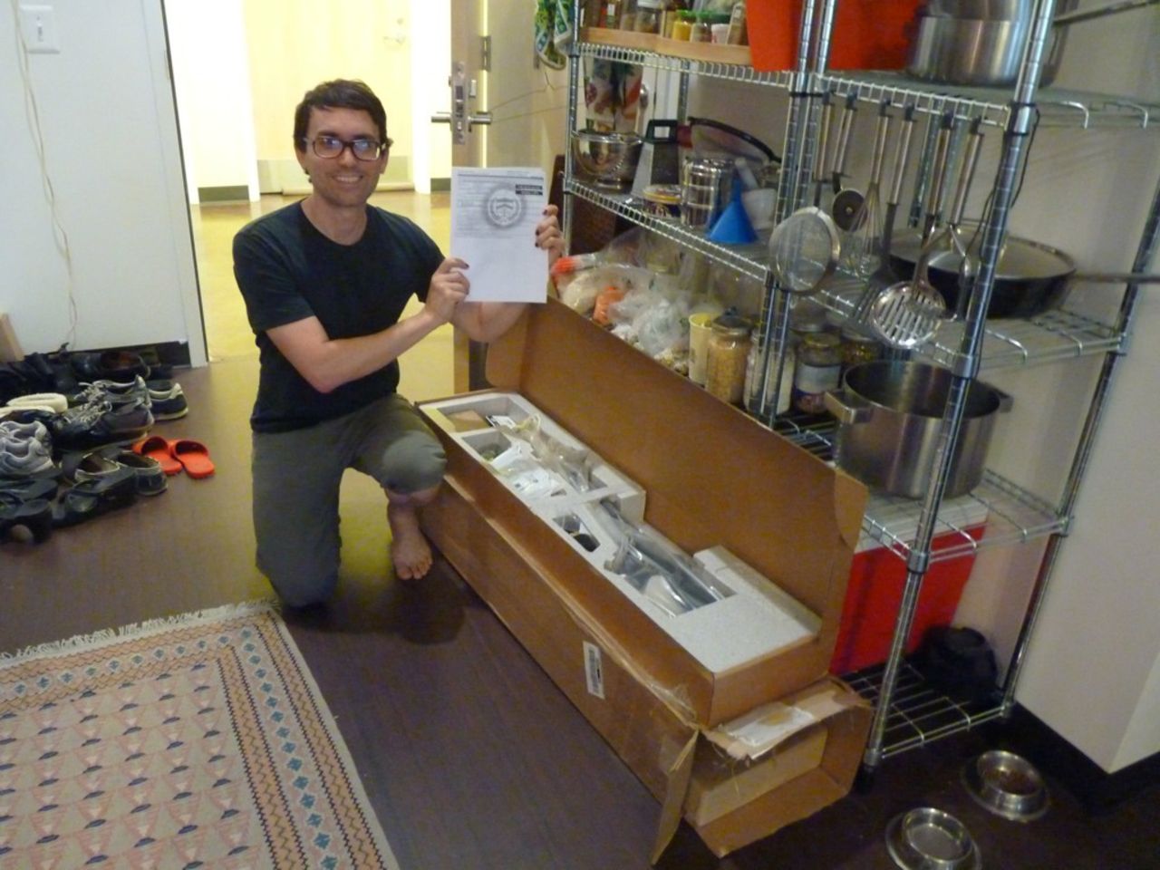 Man beställde TV från Amazon, fick ett gevär