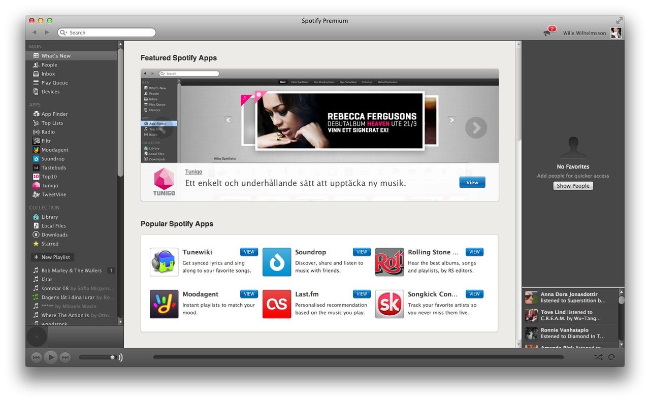 Streaming av musik står för 25% av den digitala intäkten