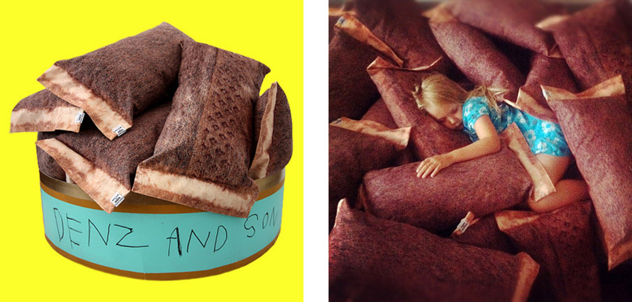 Kuddar som ser ut som snus