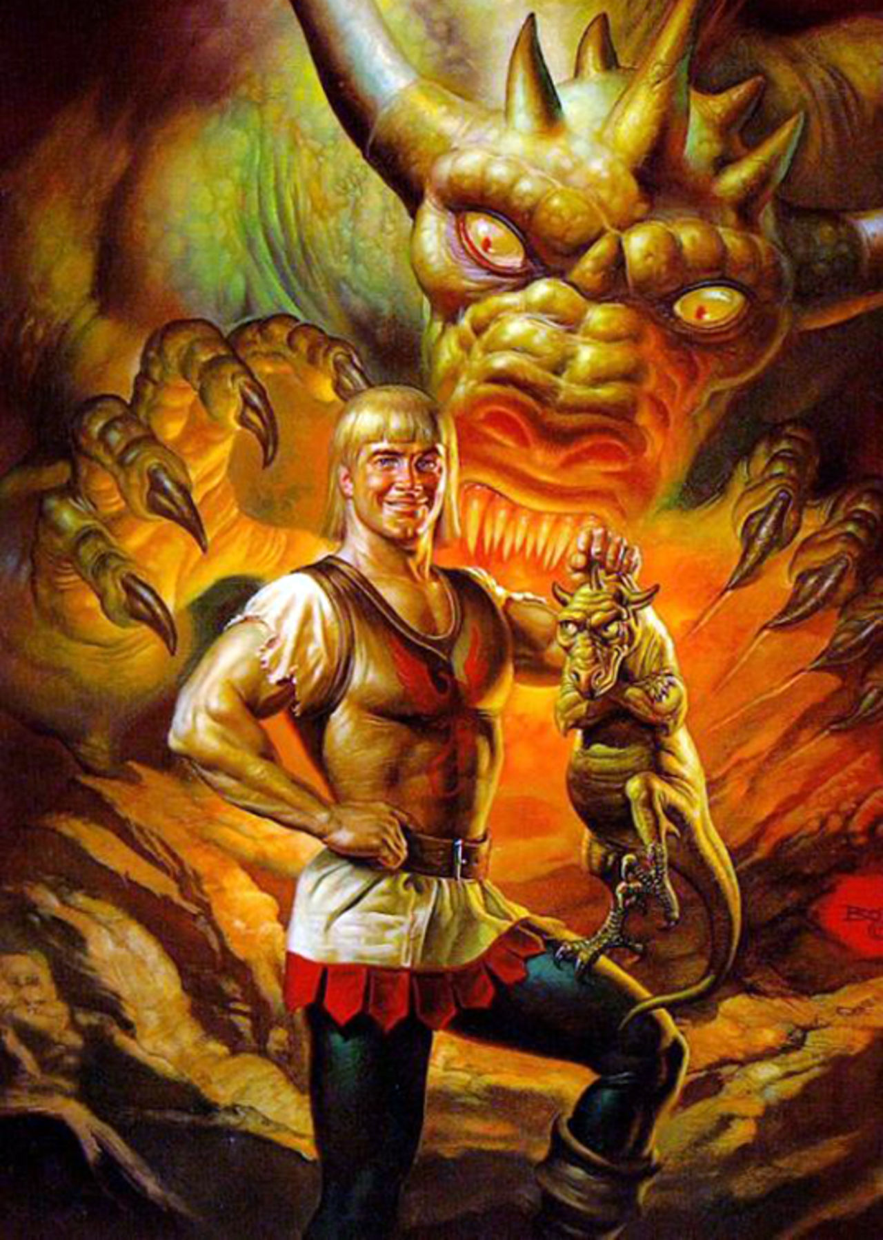 Riktigt grym spelkonst från Boris Vallejo och Julie Bell