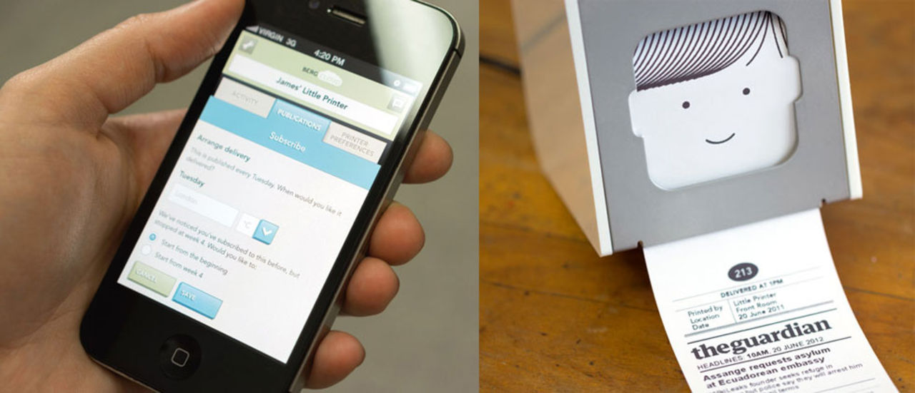 Nu går det att förhandsbeställa en Little Printer