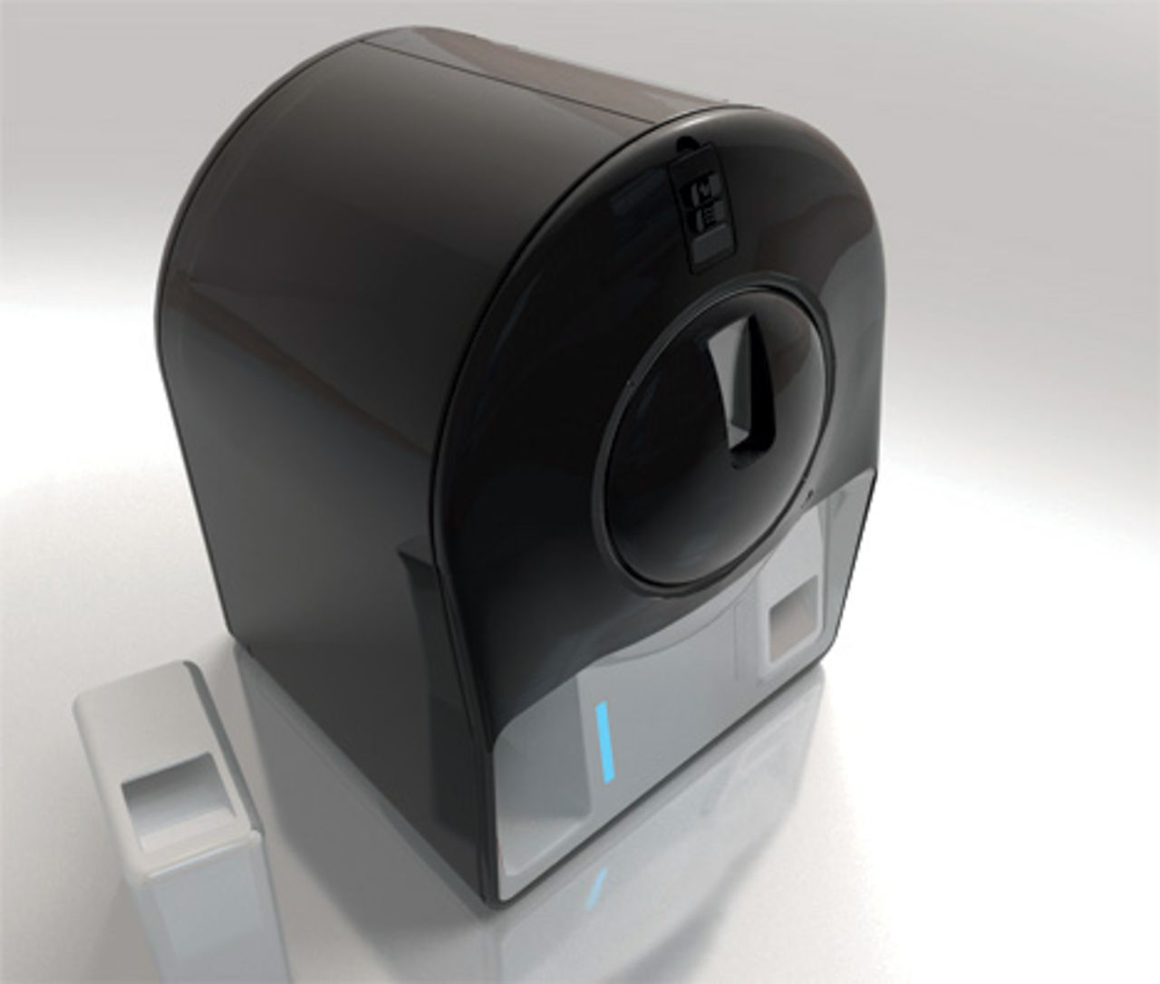 Snygg tvättmaskin sparar på vatten och miljö