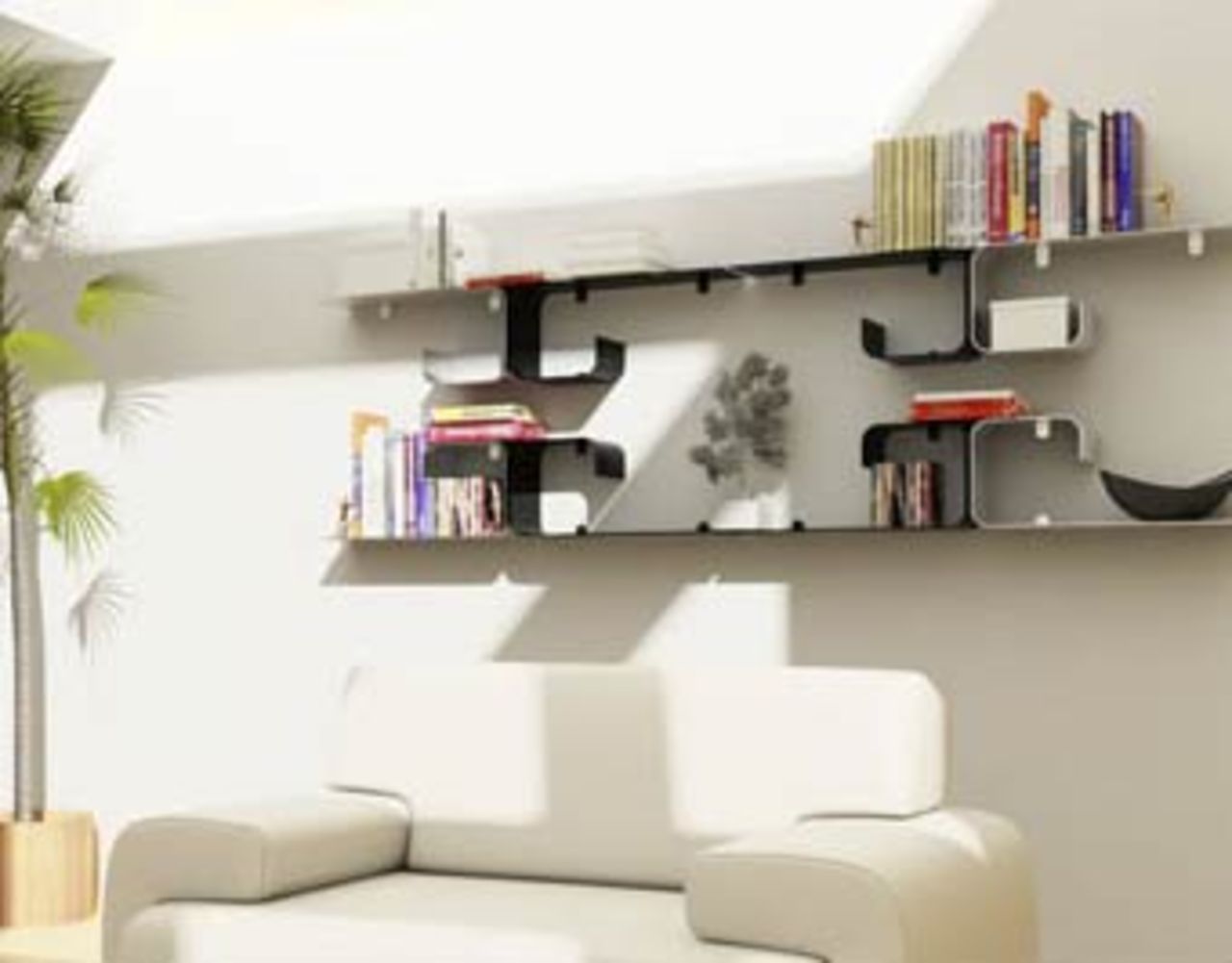 D-mension shelf - förvaring när den är som snyggast