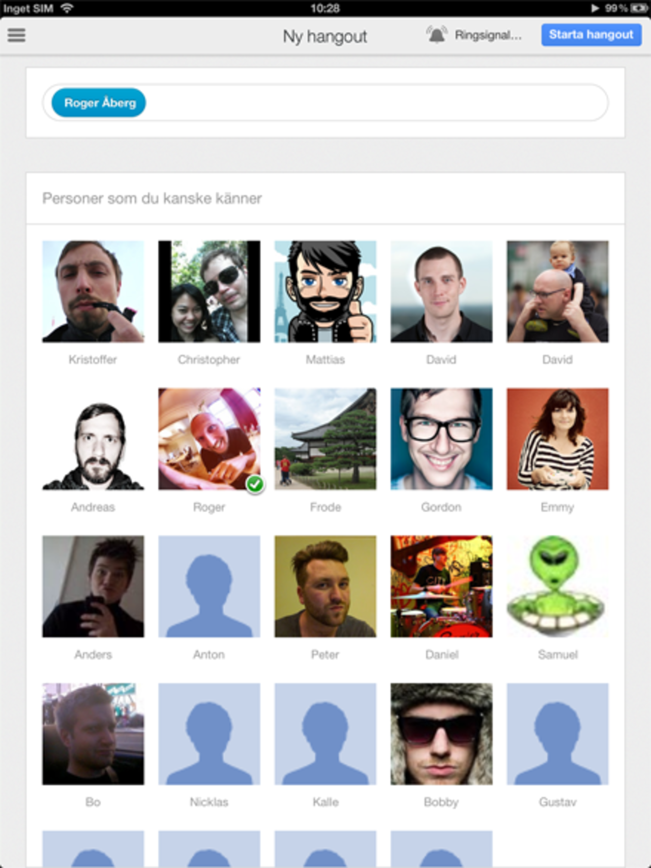 Google+-appen får stöd för Hangouts