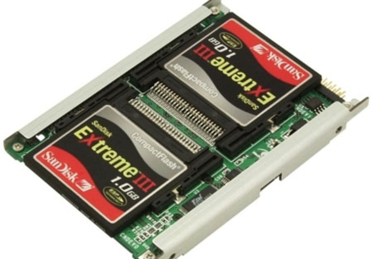 Bygg egen SSD av CF-kort