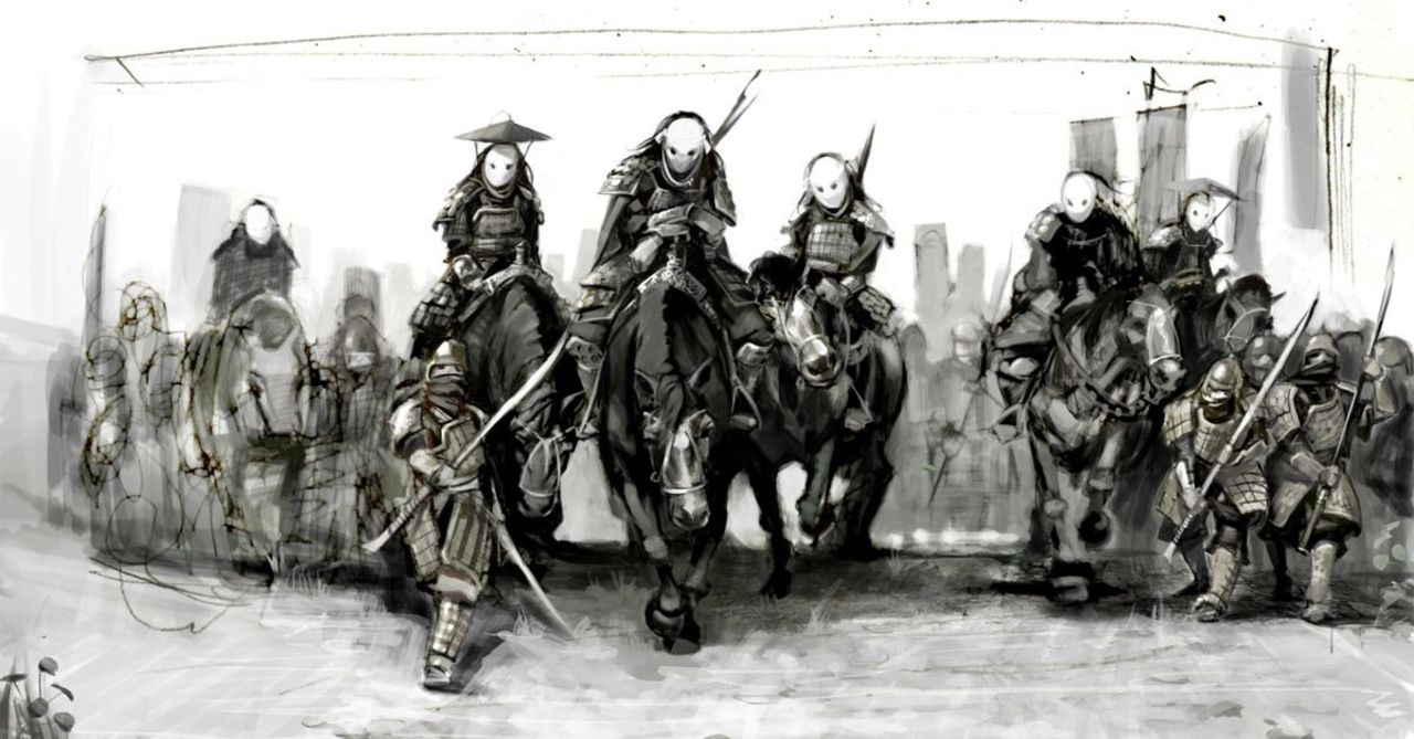 Konceptbilder från Heavenly Sword 2