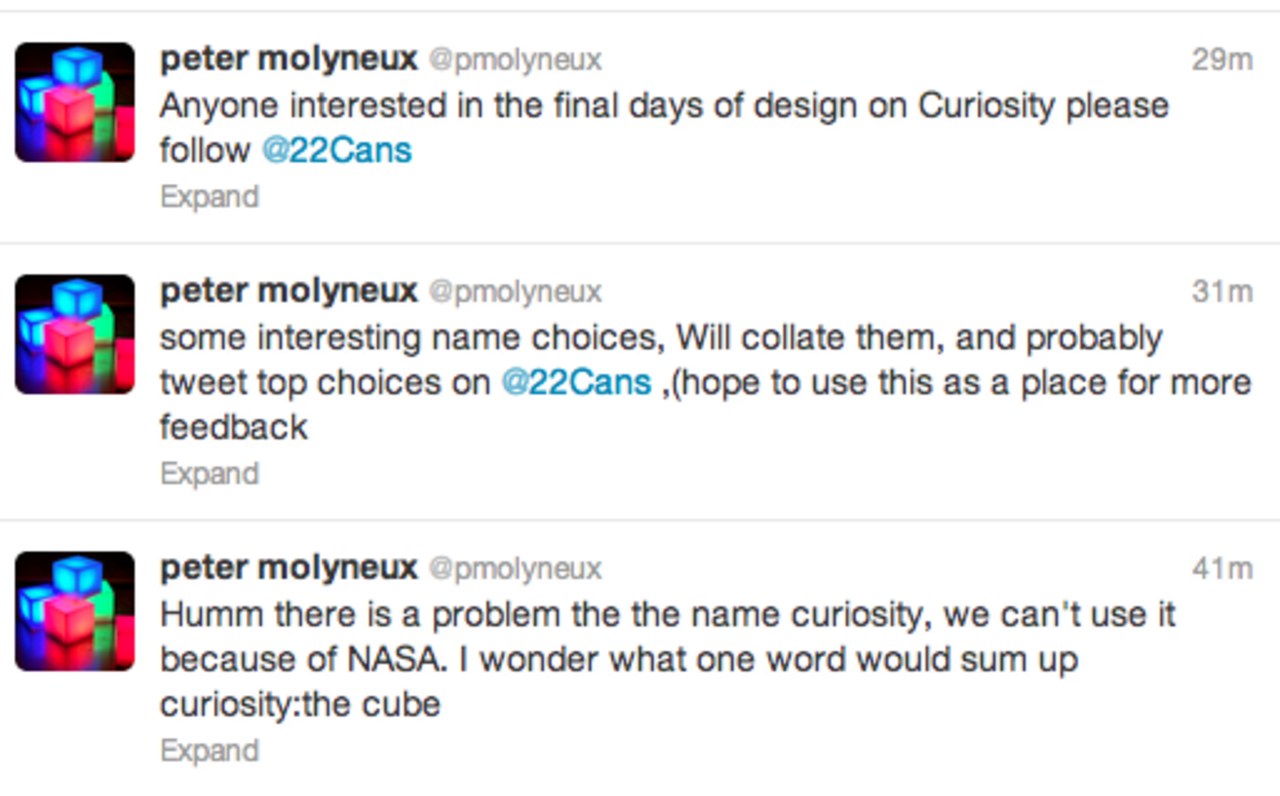 Inte läge att kalla något Curiosity just nu