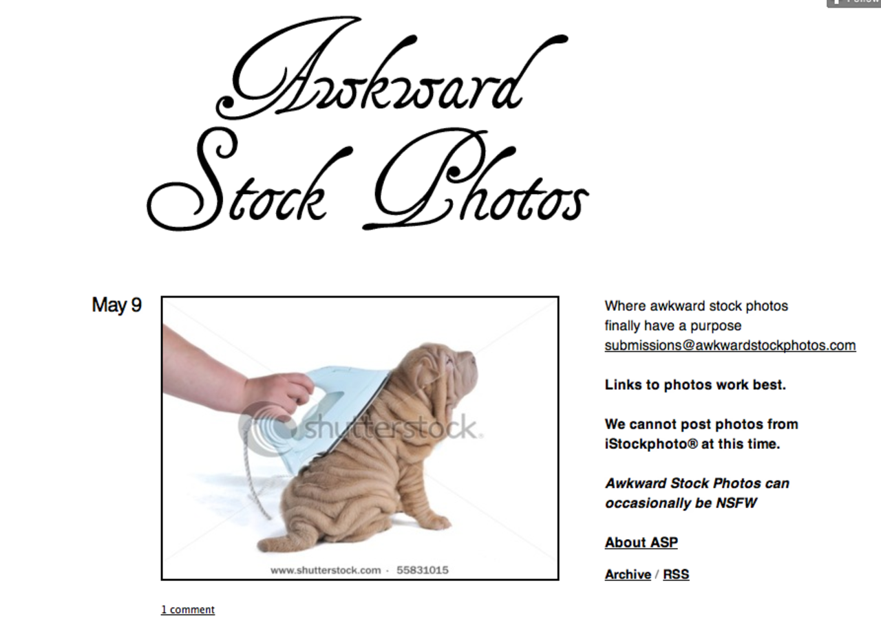 Awkward Stock Photos