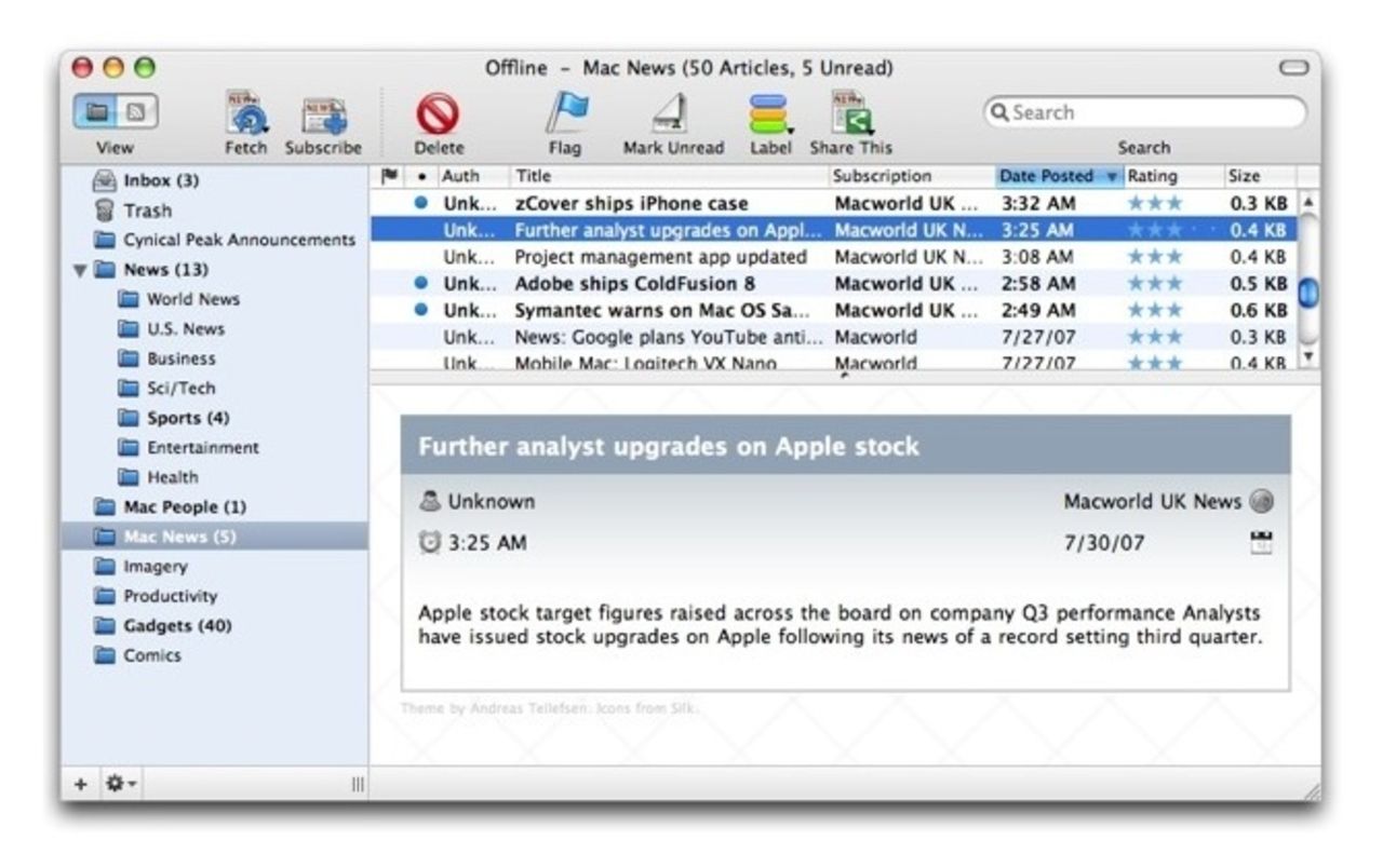 Ny RSS-läsare: Cyndicate