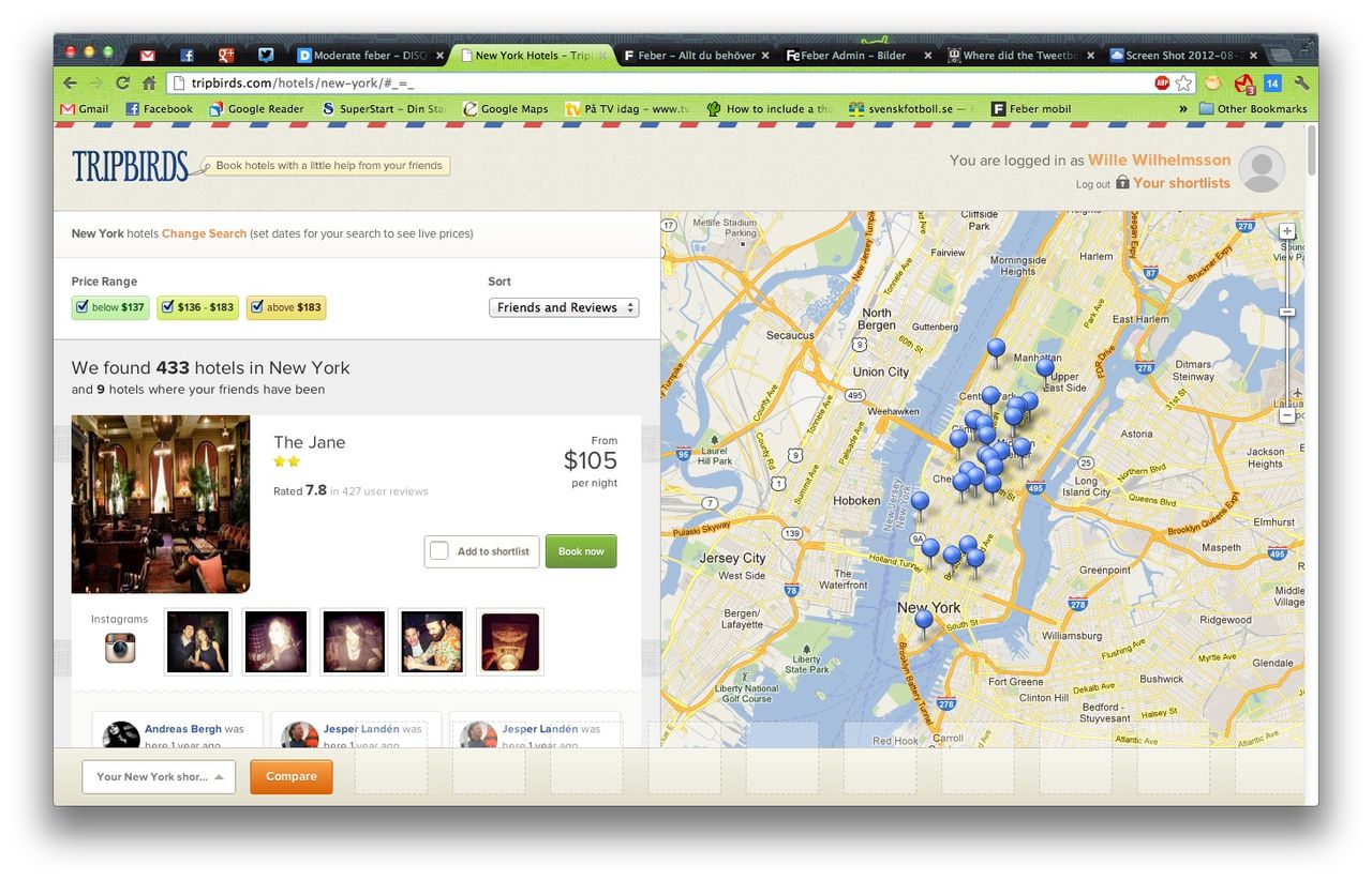 Nylansering av TripBirds