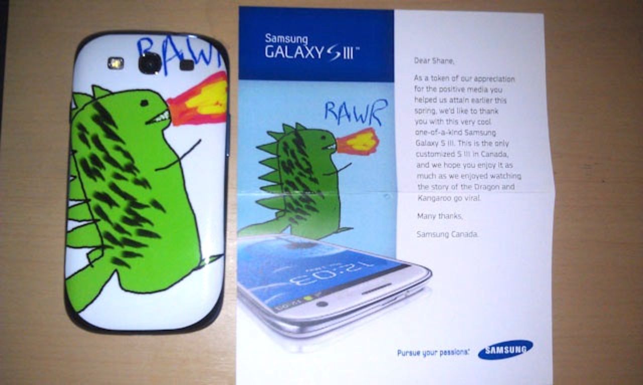 Samsung ger fan en special-tillverkad Galaxy S3