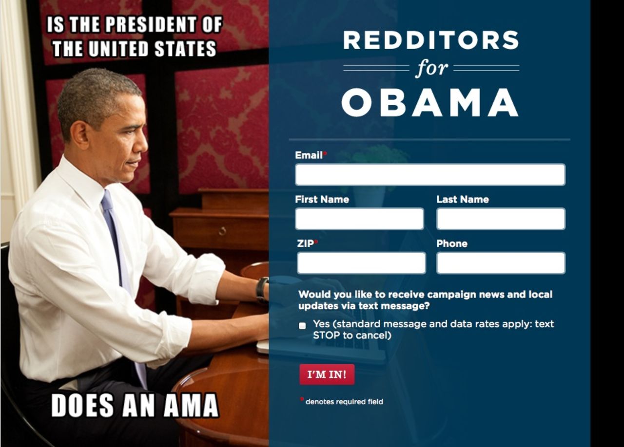 Obama svarade på frågor på Reddit