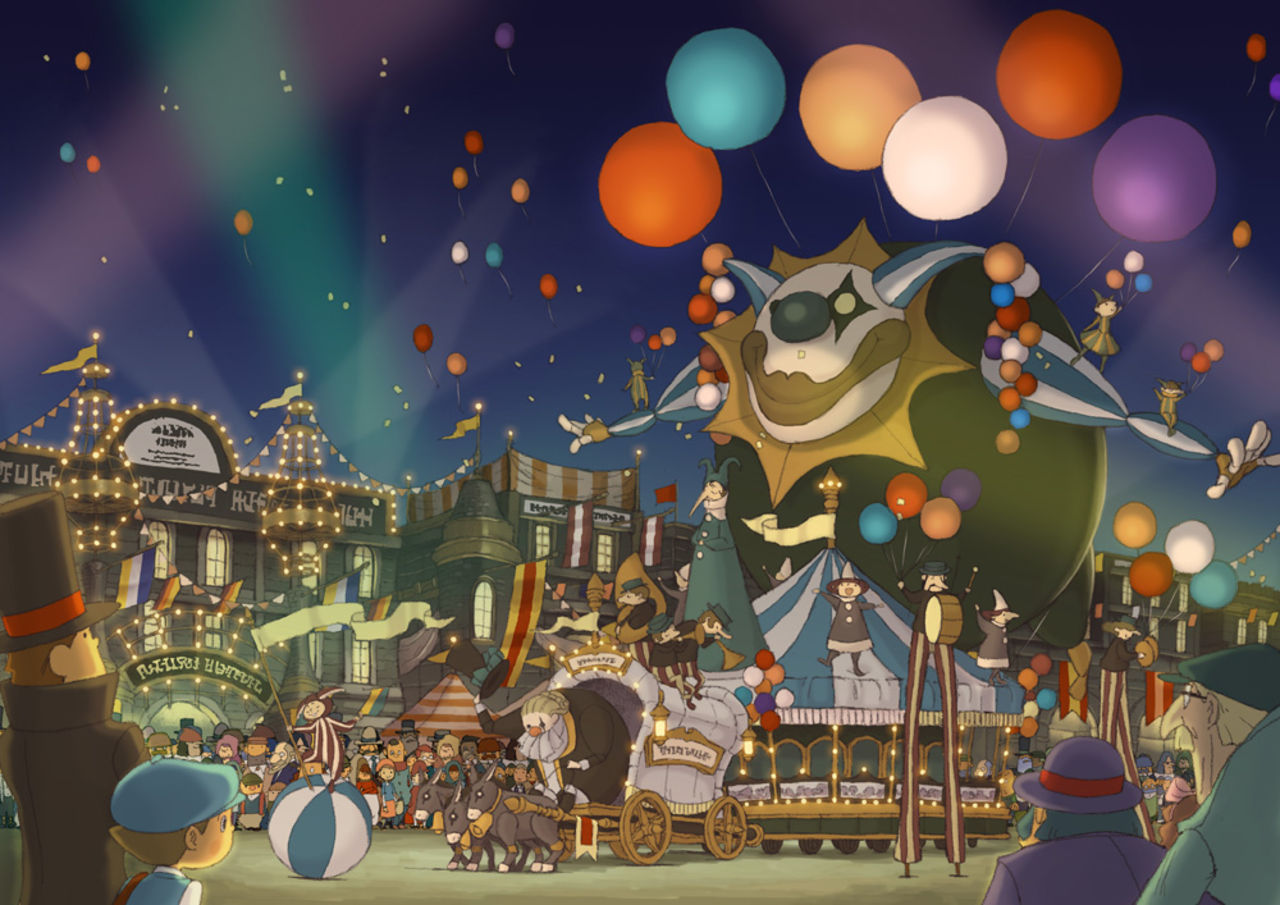 Datum för Professor Layton and the Miracle Mask