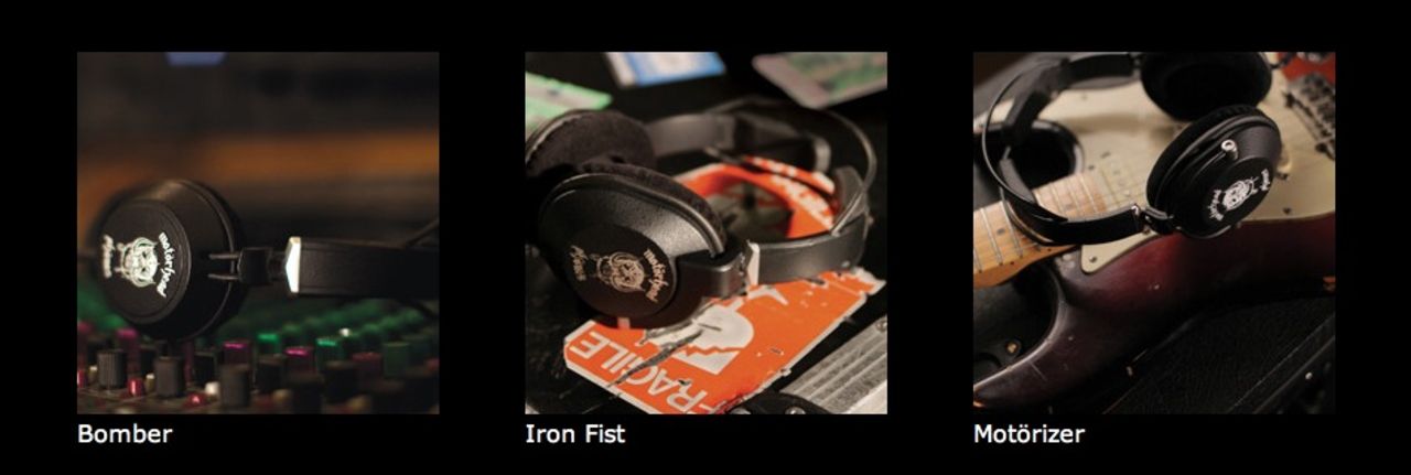 Motörhead släpper hörlurar