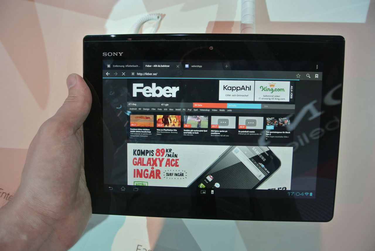 Sony på IFA-mässan