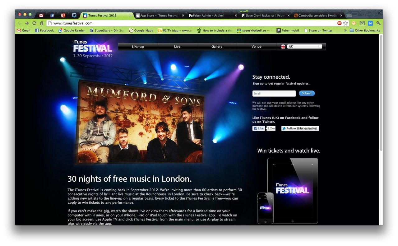 iTunes Festival hela september