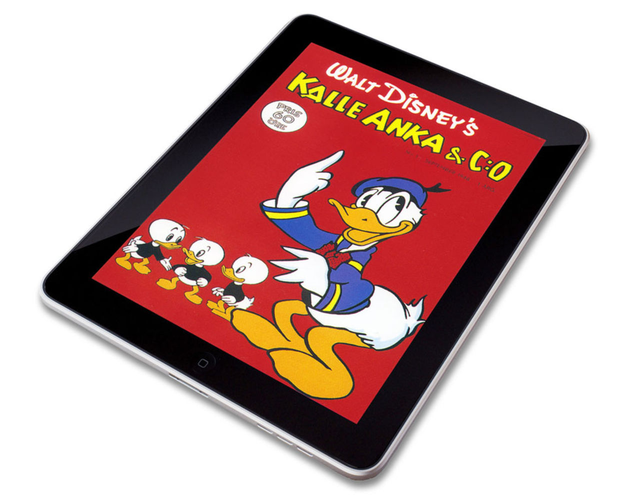 Nu finns Kalle Anka & Co till iPad