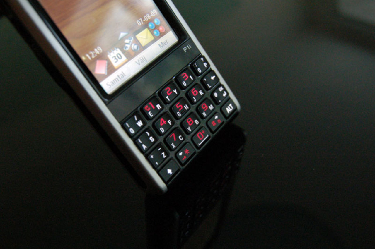 Sony Ericsson P1 i våra händer