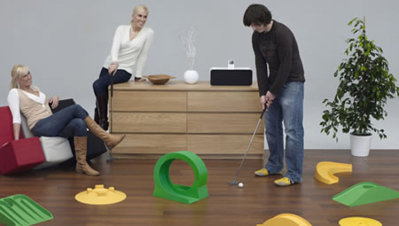 Minigolf för svenskt sommarväder