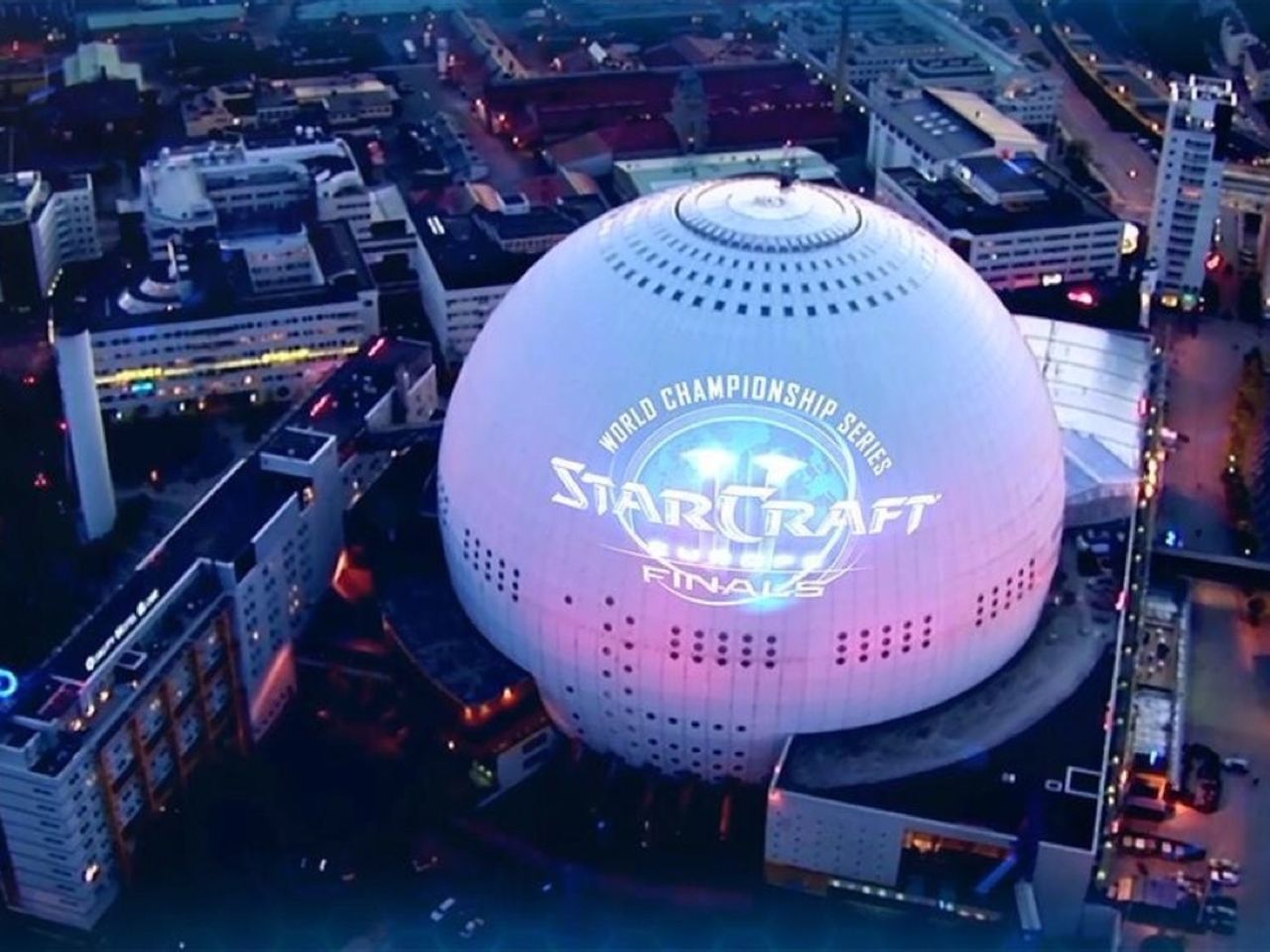 StarCraft II tar över Globen