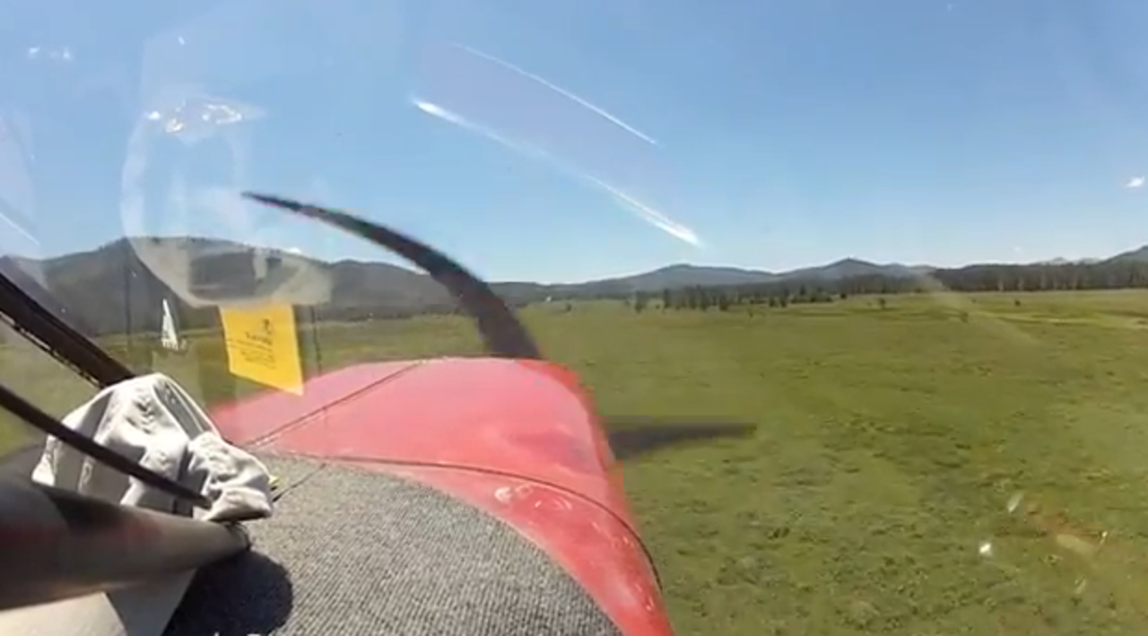 Pilot kraschar flygplan