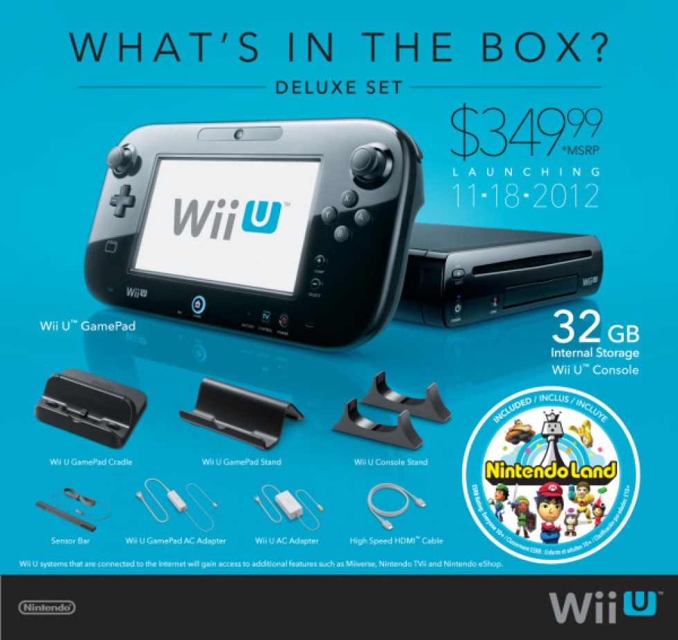 Wii U släpps i slutet av november