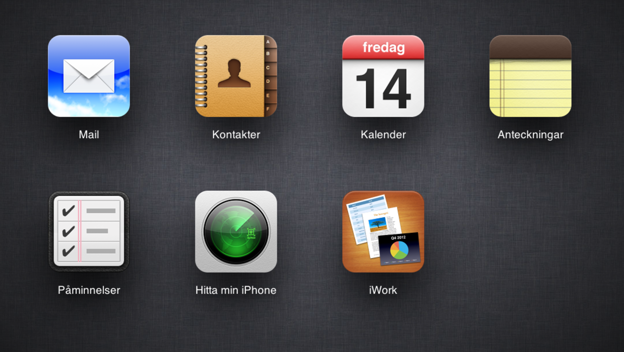 iCloud uppdateras med nya appar
