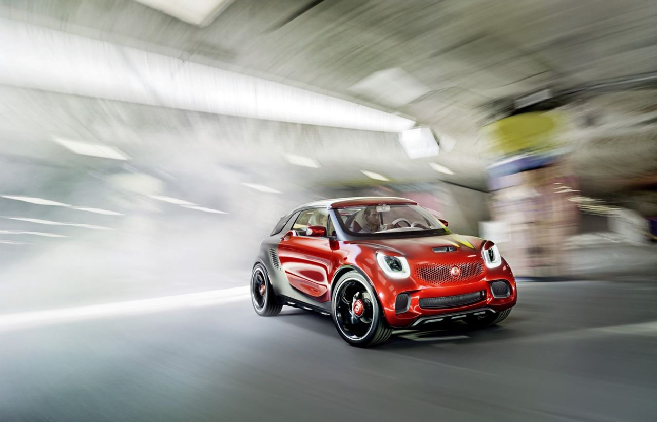 Smart ForStars - eldrivet koncept som kan bli nästa Roadster