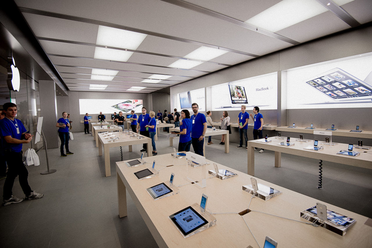 Kommer ni att besöka Apple Store i morgon?