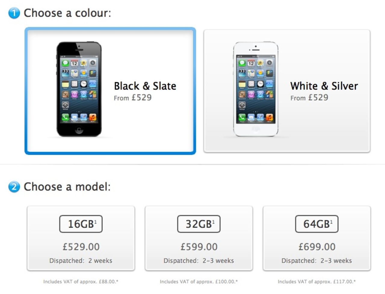 Första sändningen av iPhone 5 redan slutsåld
