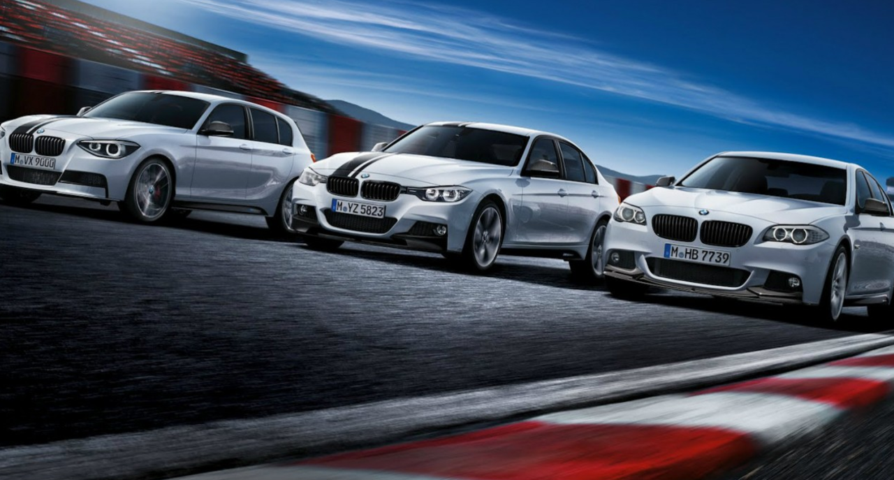 BMW M Performance-kittade bilar till Paris