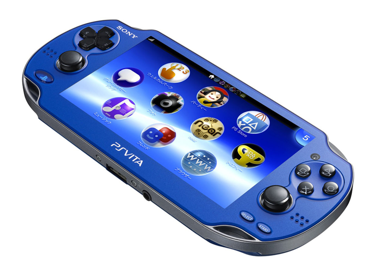 Ps Vita släpps i blått och rött