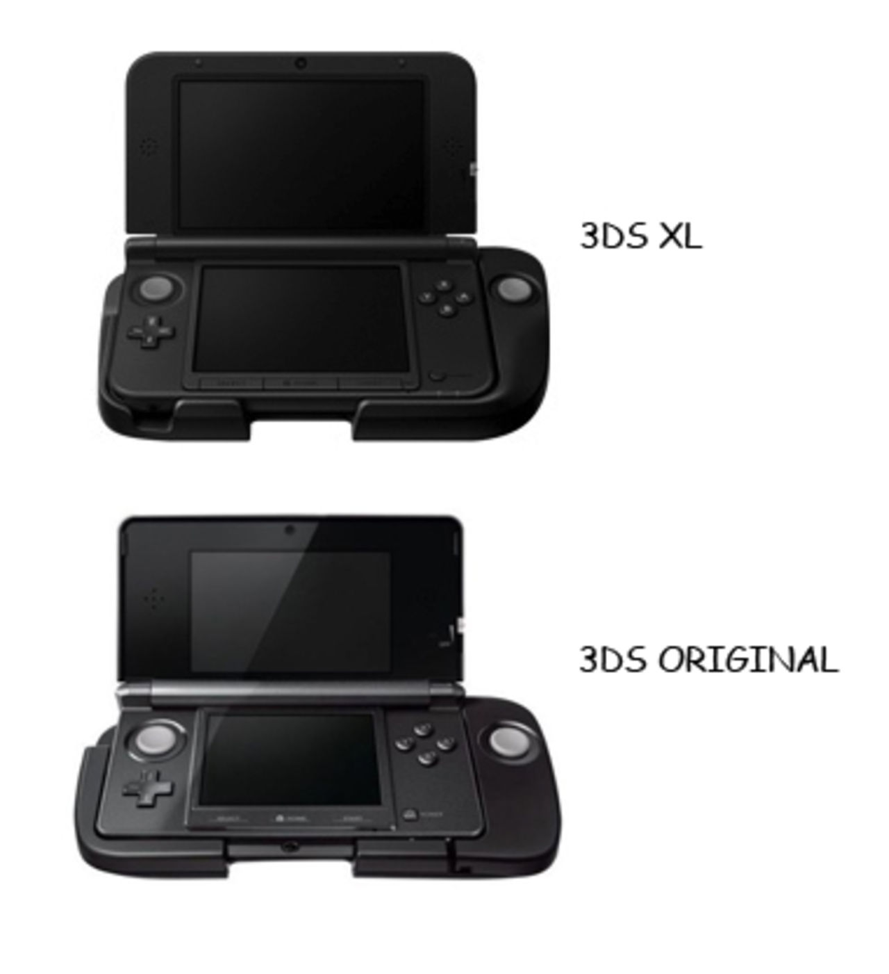 Första bilden på Circle Pad Pro till 3DS XL