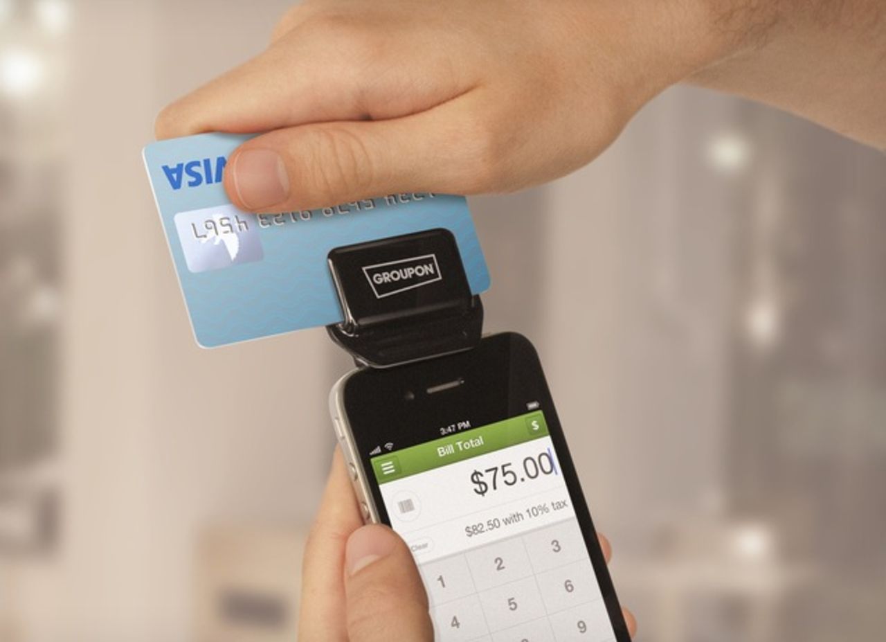 Groupon lanserar kreditkortsläsare till iPhone