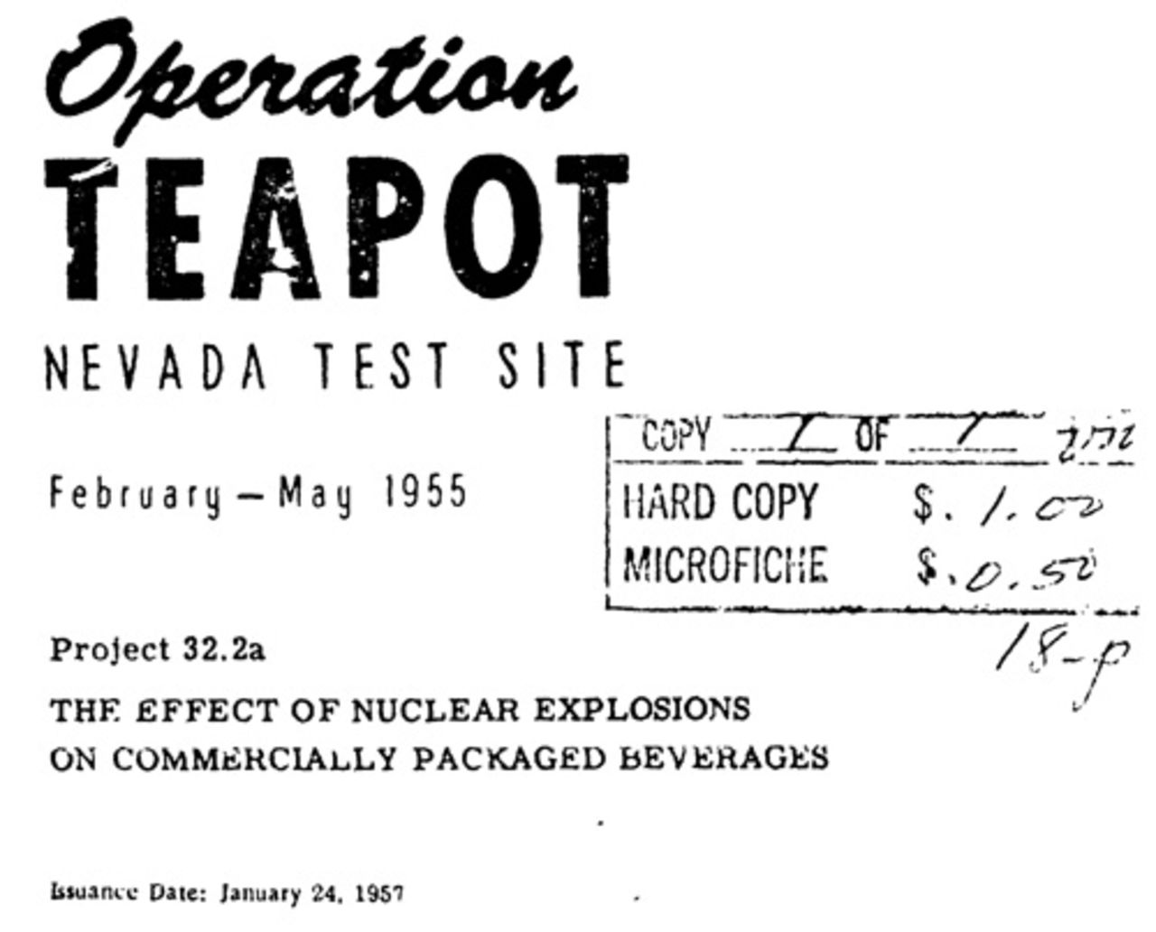 Öl överlevde kärnvapenexplosioner