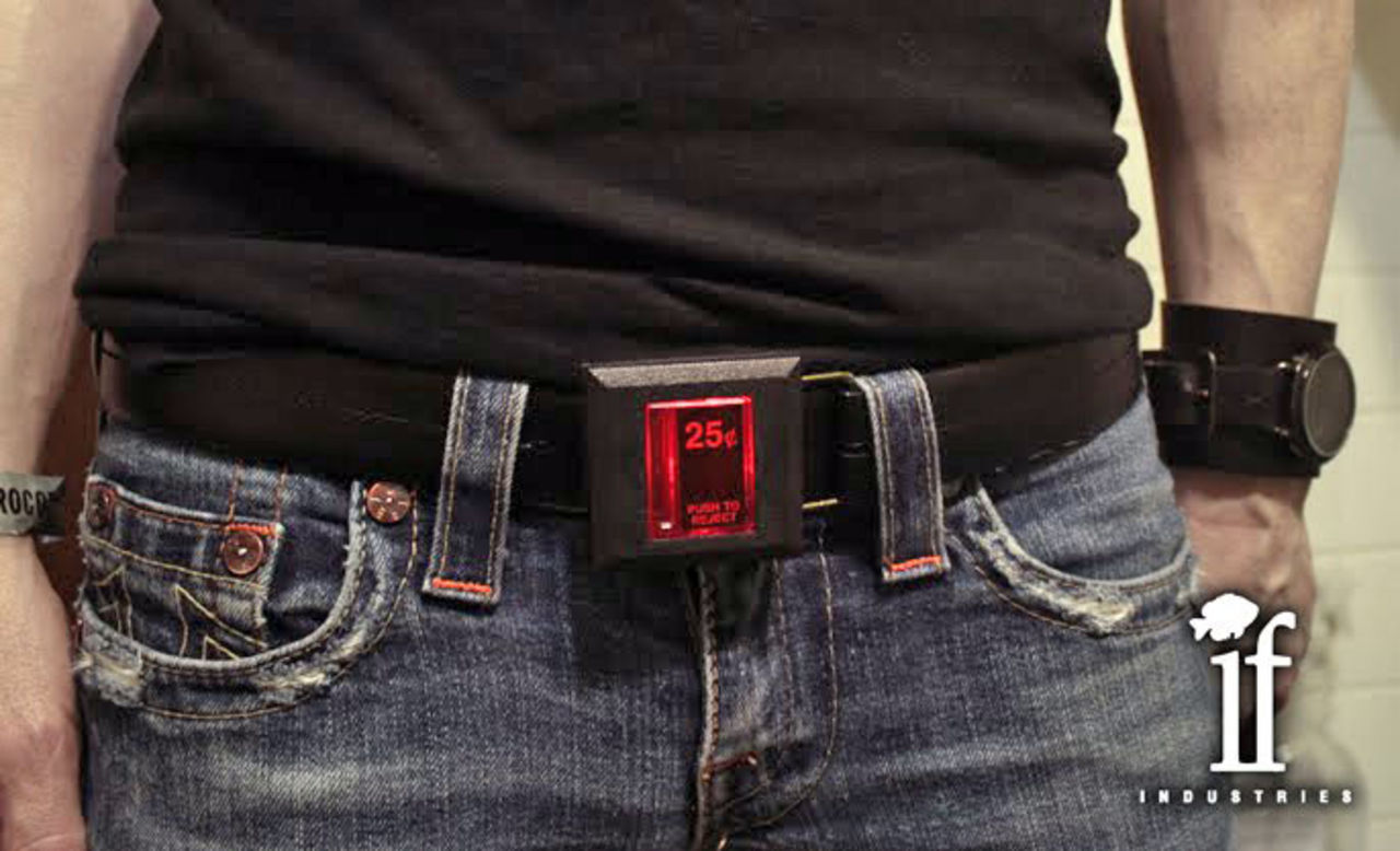 Ett myntinkast vid naveln